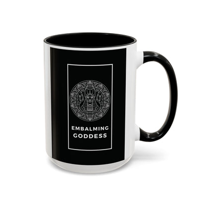 Embalming Goddess Mug | Egyptian Anubis Coffee Cup